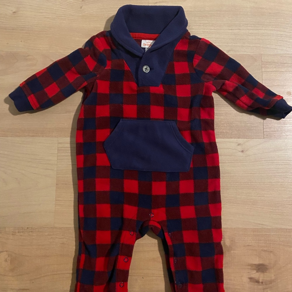 Plaid romper